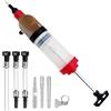 Generico Pompa Estrattore Liquidi,Estrattore Manuale - Pompa Olio Trasmissione - Per Auto, Moto, Tagliaerba, Motore, Trasmissione, Freni, Officina, Sostituzione e Riempimento
