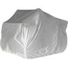 HIFROM Telo di copertura per veicoli ATV, XXL, impermeabile, resistente, per esterni, copertura 210D, per ATV, universale, aggiornamento quattro ruote, 220 cm x 98 cm x 106 cm (argento)