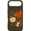 Applecore Whimsy Twee y2k Apple Graphic Custodia per iPhone Air Apple y2k Kawaii Cute Vintage 90s Retro Brown Grunge Teen