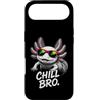 Gamer Coole Sprüche Lustiges Fun Shirt C Custodia per iPhone Air Chill Bro Cooler Axolotl Occhiali da Sole Scritta Divertente Gamer