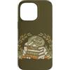 Dragon Bookstack Fantasy Apparel Custodia per iPhone 14 Pro Max Dragon Reader Fantasy Books Lover Cottagecore Art