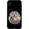 Funny Labrador Roller Coaster Shirt Dog Custodia per iPhone XS Max Divertente Labrador Roller Coaster Dog Meme Happy Ride