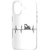 Magliette Grafiche de Pattinaggio a rote Custodia per iPhone 17 Heartline Roller Skating Pattinatore a rotelle ECG
