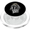 Gamer Coole Sprüche Lustiges Fun Shirt C Chill Bro Cooler Walross Walrus Occhiali da sole con scritta Gamer PopSockets PopGrip per MagSafe