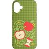 Applecore Whimsy Twee Apple y2k Graphic Custodia per iPhone 16 Plus y2k Apple Kawaii Cute Vintage 90s Retro Summer Teen