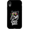Gamer Coole Sprüche Lustiges Fun Shirt C Custodia per iPhone XR Chill Bro Cooler Tapir Occhiali da sole Fun Scritta Divertente Gamer