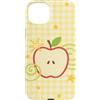 Applecore Whimsy y2k Graphic Custodia per iPhone 15 Plus Apple y2k Whimsy Twee Kawaii Cute Heisei Retro Summer Teen