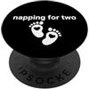 Pregnancy Announcement Pisolino per due PopSockets PopGrip Adesivo