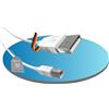 ADVANconnect Cavo per stampante USB, tipo A a B, cavo ad alta velocità 3,00 m, cavo di collegamento per scanner e stampante, cavo di collegamento, USB 2.0, trasferimento dati 480 MB/s, bianco