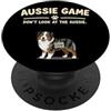Australian Shepherd Fun Designs Divertente regalo australiano per gli amanti dei cani PopSockets PopGrip Adesivo