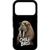 Gamer Coole Sprüche Lustiges Fun Shirt C Custodia per iPhone 17 Pro Chill Bro Cooler Walross Walrus Occhiali da sole con scritta Gamer