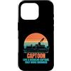 CAPTOON BOATING Memes Custodia per iPhone 16 Pro CAPTOON COME UN CAPITANO REGOLARE SOLO Ubriaco Divertente Barca Meme