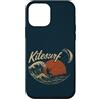 Kitesurfen und Kiteboarden Wassersport Custodia per iPhone 12 mini Kitesurf Kiteboarding Sport acquatici Ocean Wave Tramonto