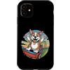 Funny Labrador Roller Coaster Shirt Dog Custodia per iPhone 11 Divertente Labrador Roller Coaster Dog Meme Cute Ride