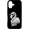 Gamer Coole Sprüche Lustiges Fun Shirt C Custodia per iPhone 17 Chill Bro Cooler Flamingo Occhiali da sole con scritta divertente Gamer
