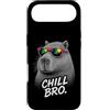 Gamer Coole Sprüche Lustiges Fun Shirt C Custodia per iPhone Air Chill Bro Cooler Capybara Occhiali da Sole Scritta Divertente Gamer