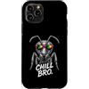 Gamer Coole Sprüche Lustiges Fun Shirt C Custodia per iPhone 11 Pro Chill Bro Cooler Ameise Occhiali da sole con scritta divertente Gamer