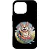 Funny Labrador Roller Coaster Shirt Dog Custodia per iPhone 16 Pro Divertente Labrador Roller Coaster Dog Meme Happy Ride