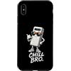 Gamer Coole Sprüche Lustiges Fun Shirt C Custodia per iPhone XS Max Chill Bro Cooler Powerbank Occhiali da sole con scritta divertente Gamer