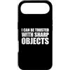 I Can Be Trusted With Sharp Objects Shir Custodia per iPhone Air I Can Be Trusted With Sharp Objects