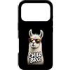 Gamer Coole Sprüche Lustiges Fun Shirt C Custodia per iPhone 17 Pro Chill Bro Cooler Lama Alpaca Occhiali da sole Fun Scritta Gamer