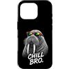 Gamer Coole Sprüche Lustiges Fun Shirt C Custodia per iPhone 16 Pro Chill Bro Cooler Walross Walrus Occhiali da sole con scritta Gamer