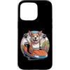 Funny Labrador Roller Coaster Shirt Dog Custodia per iPhone 15 Pro Max Divertente Labrador Roller Coaster Dog Meme Cute Ride