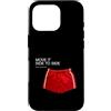 Art Pop Mobile Gallery Custodia per iPhone 16 Pro Abbigliamento sportivo Move It Text Side