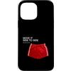 Art Pop Mobile Gallery Custodia per iPhone 13 Pro Max Abbigliamento sportivo Move It Text Side