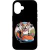 Funny Labrador Roller Coaster Shirt Dog Custodia per iPhone 16 Divertente Labrador Roller Coaster Dog Meme Cute Ride
