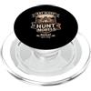 Caccia Ai Funghi Morel Rifugio Della For Mangia Dormi Caccia Morel Ripeti Cercatore Di Funghi PopSockets PopGrip per MagSafe