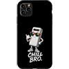 Gamer Coole Sprüche Lustiges Fun Shirt C Custodia per iPhone 11 Pro Max Chill Bro Cooler Powerbank Occhiali da sole con scritta divertente Gamer