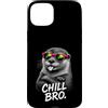 Gamer Coole Sprüche Lustiges Fun Shirt C Custodia per iPhone 15 Plus Chill Bro Cooler Otter Occhiali da sole con scritta divertente