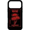 Red Spider Lily Flower Manga Aesthetic A Custodia per iPhone 17 Pro Max Giapponese Ragno Giglio Anime Merch Gotico Grunge Fiore Otaku