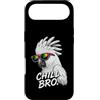 Gamer Coole Sprüche Lustiges Fun Shirt C Custodia per iPhone Air Chill Bro Cool Kakadu Occhiali da sole con scritta divertente Gamer