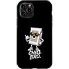 Gamer Coole Sprüche Lustiges Fun Shirt C Custodia per iPhone 11 Pro Chill Bro Cooler - Sacco per aspirapolvere con occhiali da sole e scritta Gamer