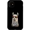 Gamer Coole Sprüche Lustiges Fun Shirt C Custodia per iPhone 11 Chill Bro Cooler Lama Alpaca Occhiali da sole Fun Scritta Gamer
