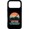 CAPTOON BOATING Memes Custodia per iPhone 17 Pro Max CAPTOON COME UN CAPITANO REGOLARE SOLO Ubriaco Divertente Barca Meme