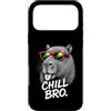 Gamer Coole Sprüche Lustiges Fun Shirt C Custodia per iPhone 17 Pro Max Chill Bro Cooler Capybara Occhiali da Sole Scritta Divertente Gamer