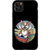 Funny Labrador Roller Coaster Shirt Dog Custodia per iPhone 11 Pro Max Divertente Labrador Roller Coaster Dog Meme Cute Ride
