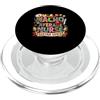 Nacho Average Nurse Extra Spicy Cinco De Nacho Medio Infermiera Extra Piccante Messicano Fiesta Cinco De Mayo PopSockets PopGrip per MagSafe