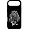 Gamer Coole Sprüche Lustiges Fun Shirt C Custodia per iPhone Air Chill Bro Cooler Walross Walrus Occhiali da sole con scritta Gamer