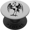 Demonique Tees and Ars Goetia Demon Gift Halphas delle ali occulte rivelate PopSockets PopGrip Adesivo