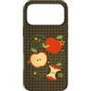 Applecore Whimsy Twee y2k Apple Graphic Custodia per iPhone 17 Pro Max Apple y2k Kawaii Cute Vintage 90s Retro Brown Grunge Teen