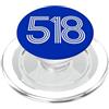 City & State Albany New York 518 Codice area Residente locale Patriot America PopSockets PopGrip per MagSafe