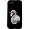 Gamer Coole Sprüche Lustiges Fun Shirt C Custodia per iPhone SE (2020) / 7/8 Chill Bro Cooler Flamingo Occhiali da sole con scritta divertente Gamer