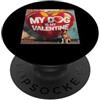 Kangal Puppy Lover PS Il mio cane è il mio Valentine Kangal Street Graffiti PopSockets PopGrip Adesivo