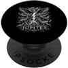 Roman Mythology Jupiter Eagle Lightning Giove Thunderbolt Aquila Romana Tempesta Dio Potere PopSockets PopGrip Adesivo
