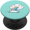 Cute Kawaii Designs By Nipponica Studio Cute Kawaii Rainbow Puking Cloud Design PopSockets PopGrip Adesivo