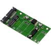 KALEA-INFORMATIQUE Adattatore da mSATA a SATA con clip di montaggio per SSD